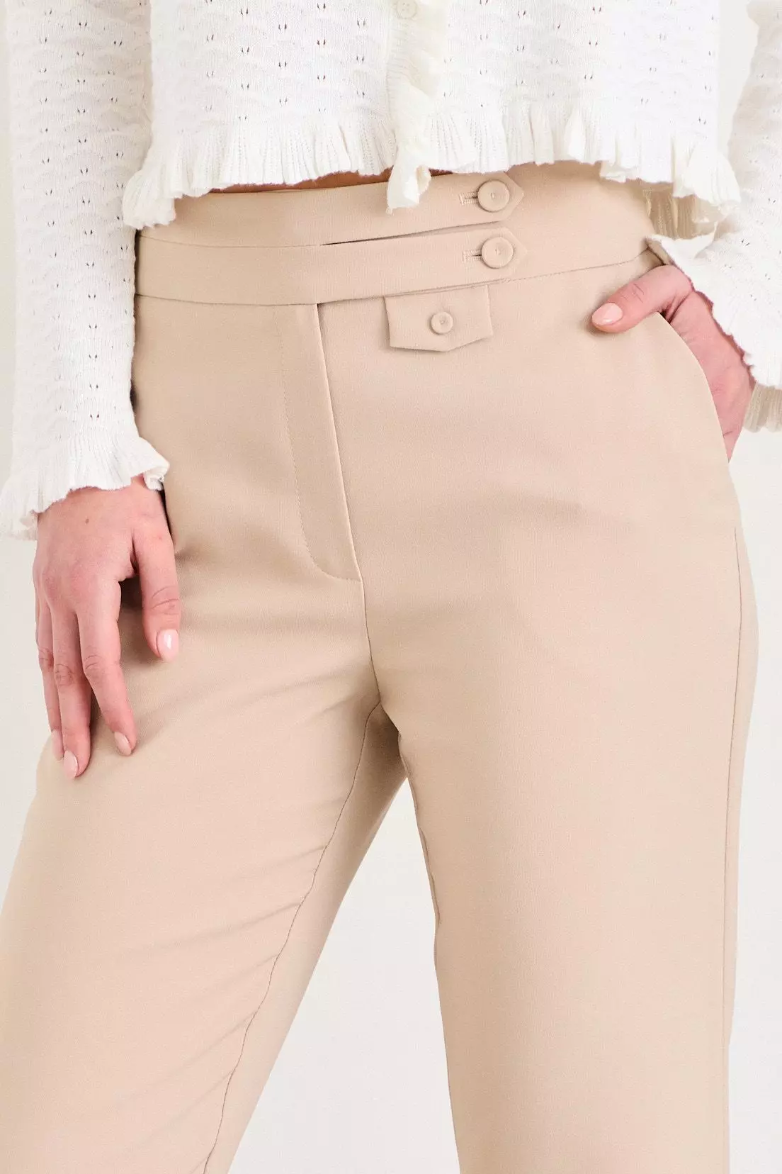 Pantalon Liso Beige iO 11020226100106-2
