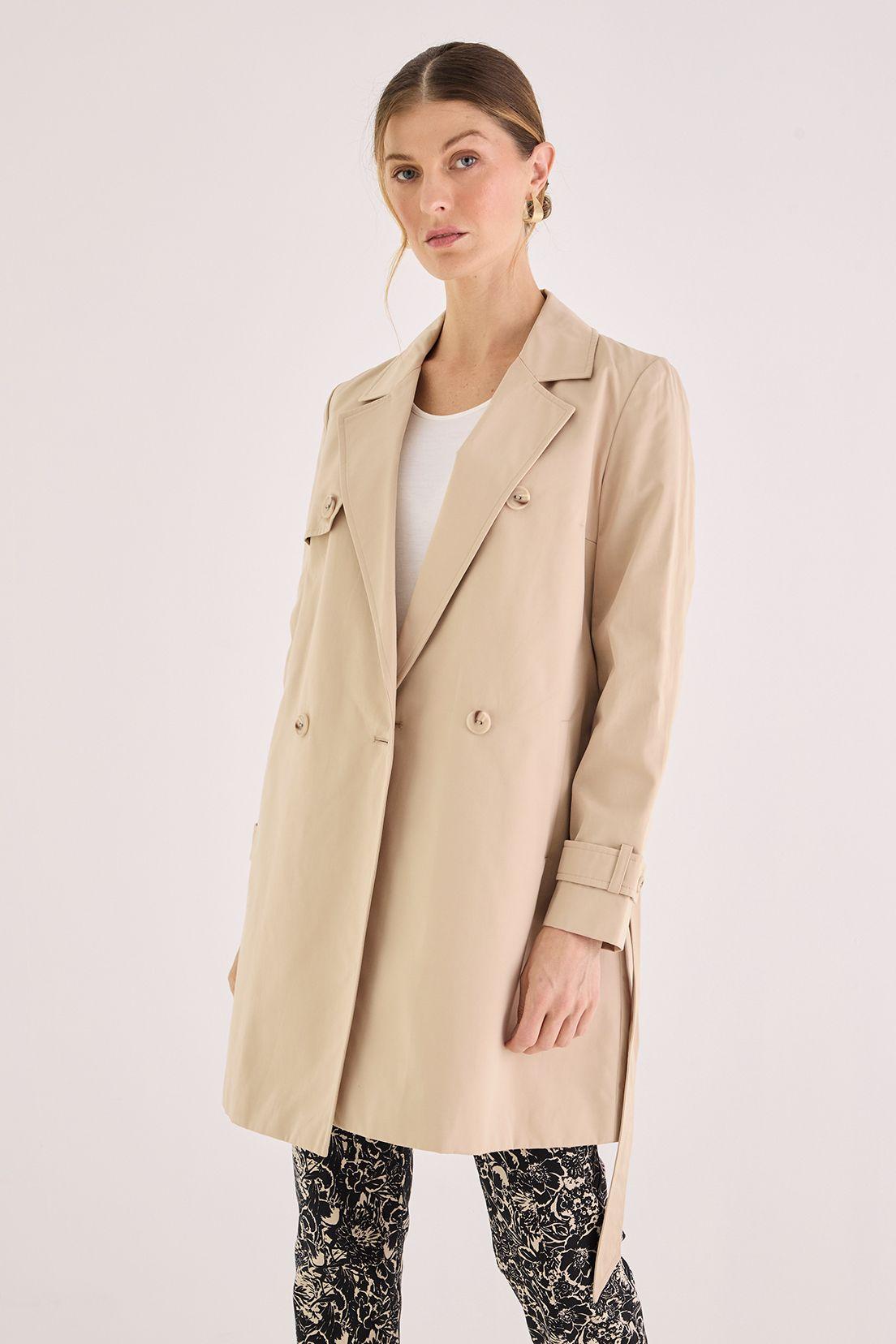 Trench Cruzado Beige 17402125051106-0