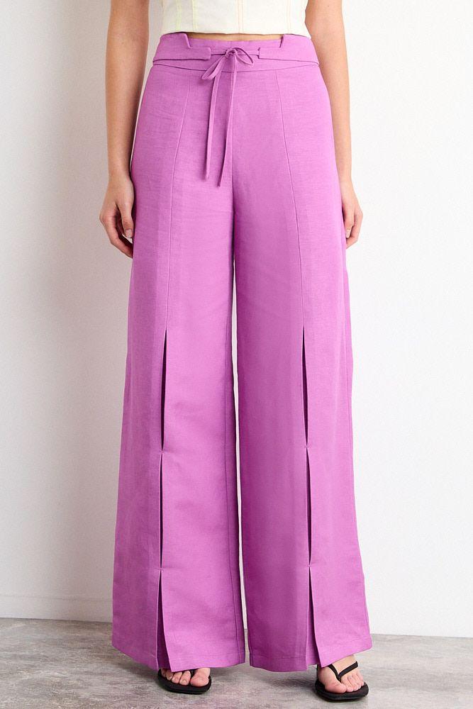 Pantalon Liso Fucsia iO 11020225060116-1