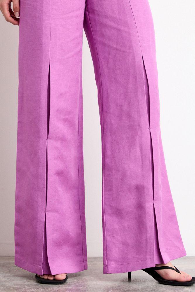 Pantalon Liso Fucsia iO 11020225060116-2