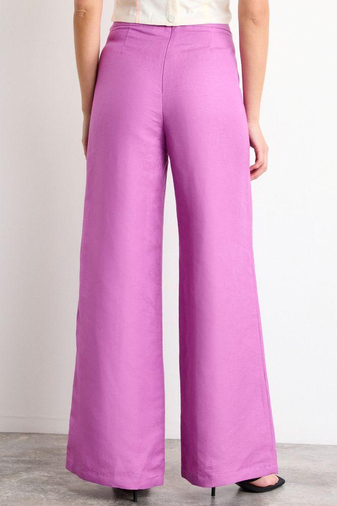 Pantalon Liso Fucsia iO 11020225060116-3