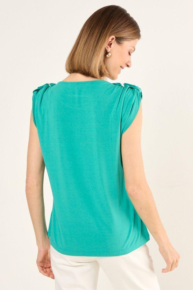 Polera Lisa Verde Ma Griffe 14204225033217-2