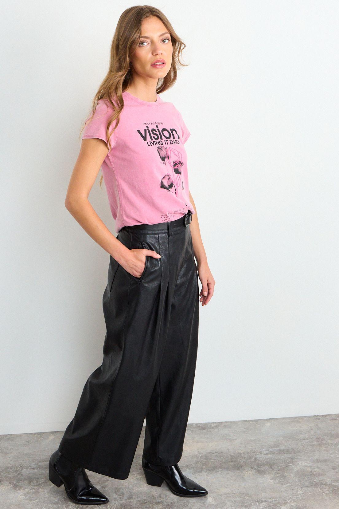 Polera Estampada Rosa iO 14620126003123-4