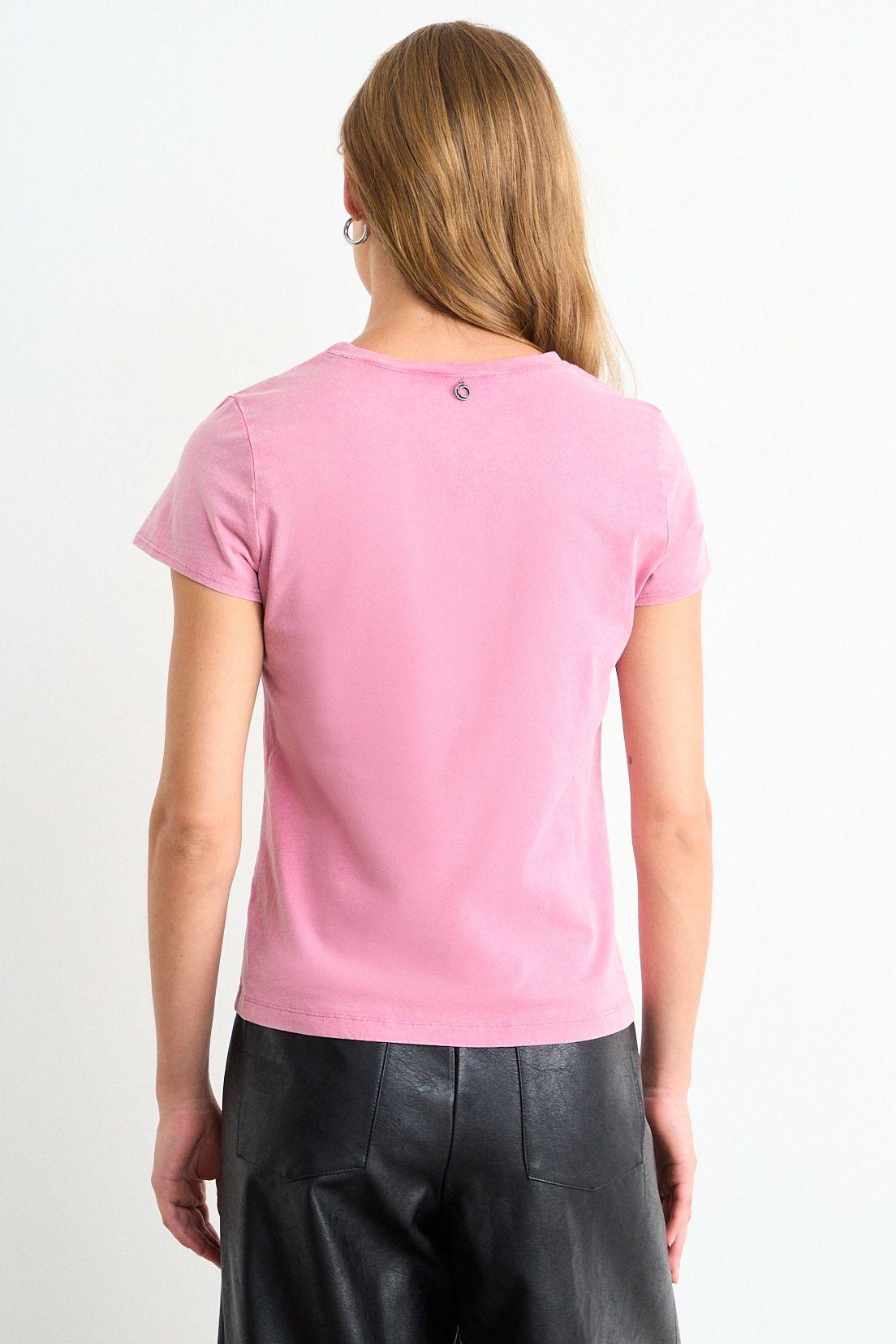Polera Estampada Rosa iO 14620126003123-2
