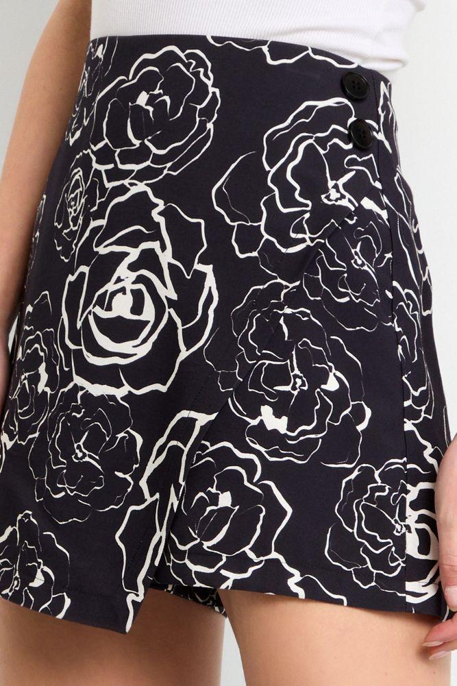 Falda Corta Negro iO 12120225001102-0