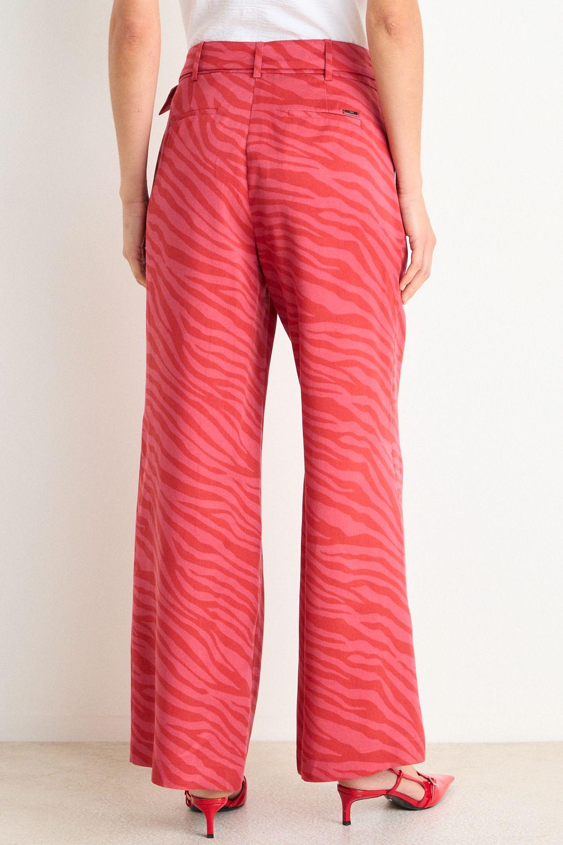 Pantalon Palazzo Fantasia Rojo Ash 11107126051103-3