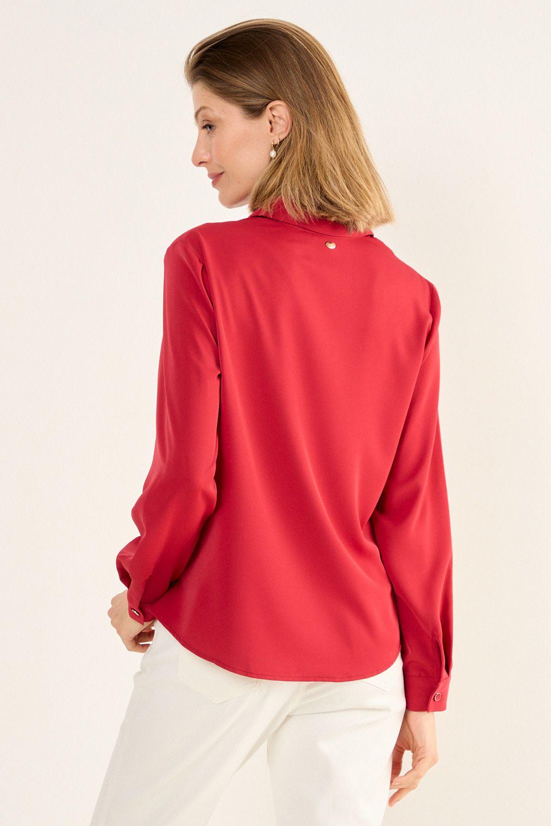 Blusa Lisa Rojo Ma Griffe 14002126200103-2