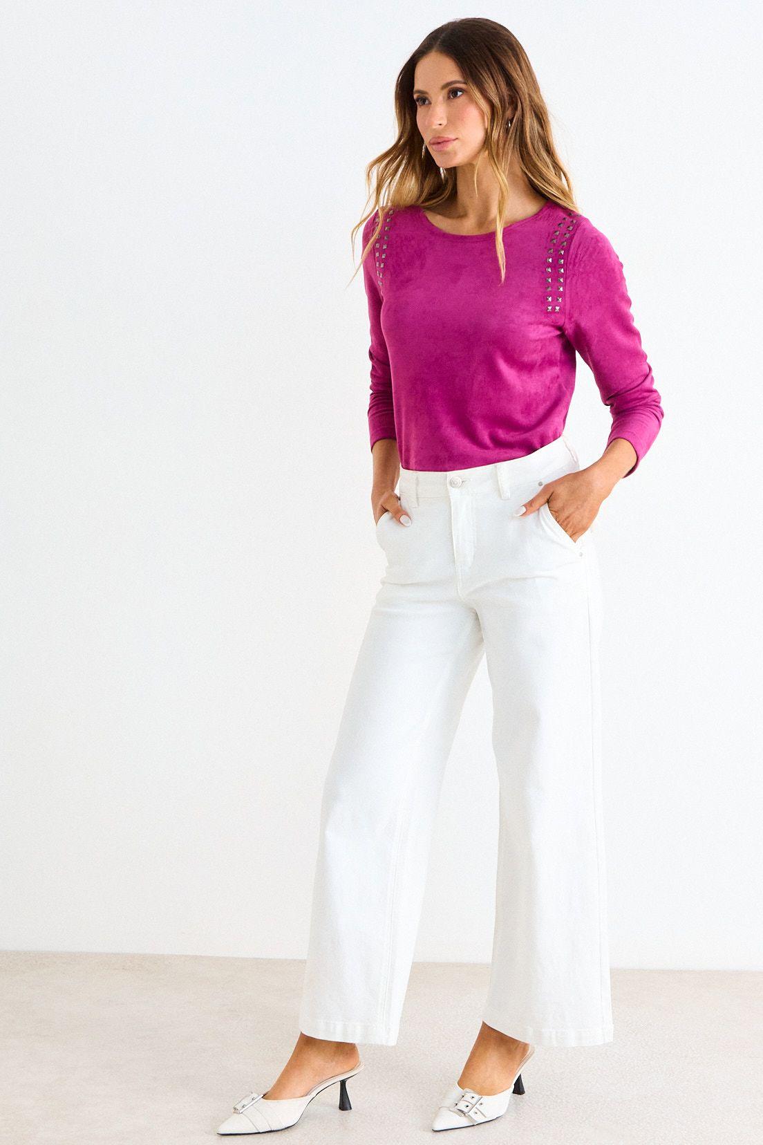 Polera Suede Manga Larga Morado Ash 14207126051121-4