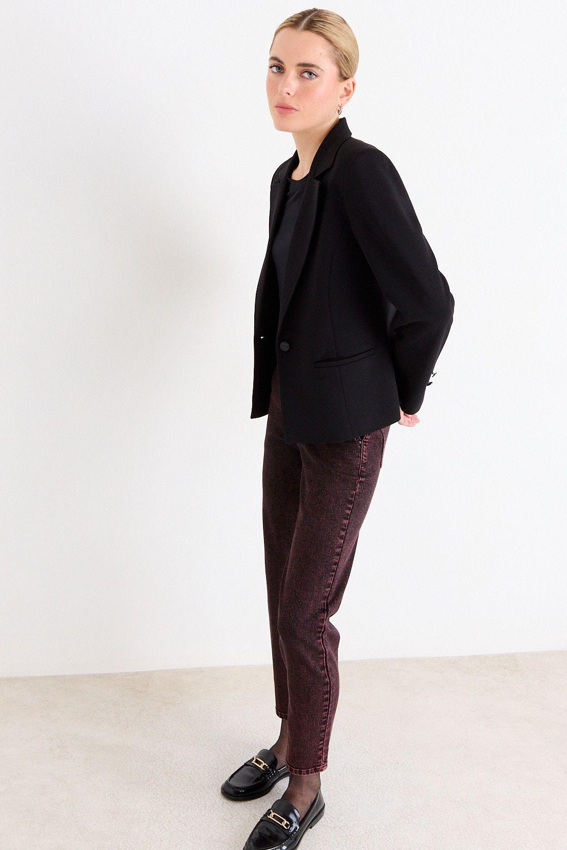 Blazer Liso Negro Ash 16007226003102-4