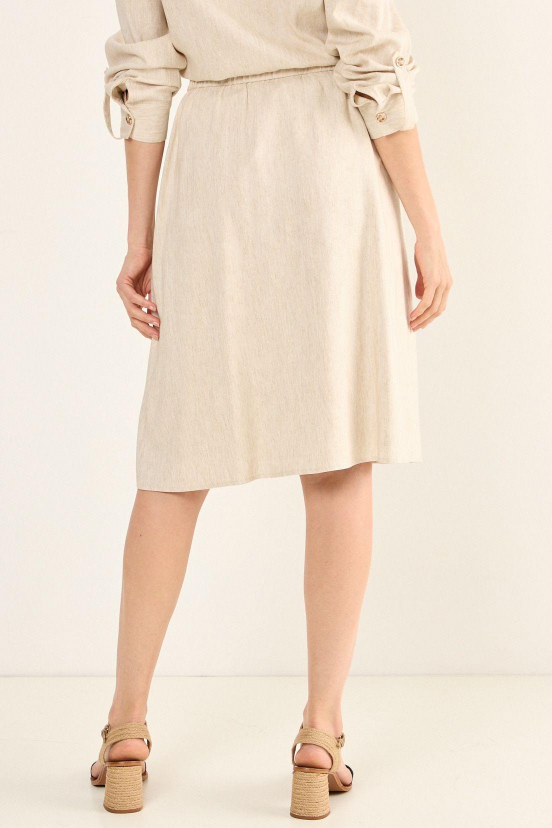 Falda Beige Ma Griffe 12002126002106-3