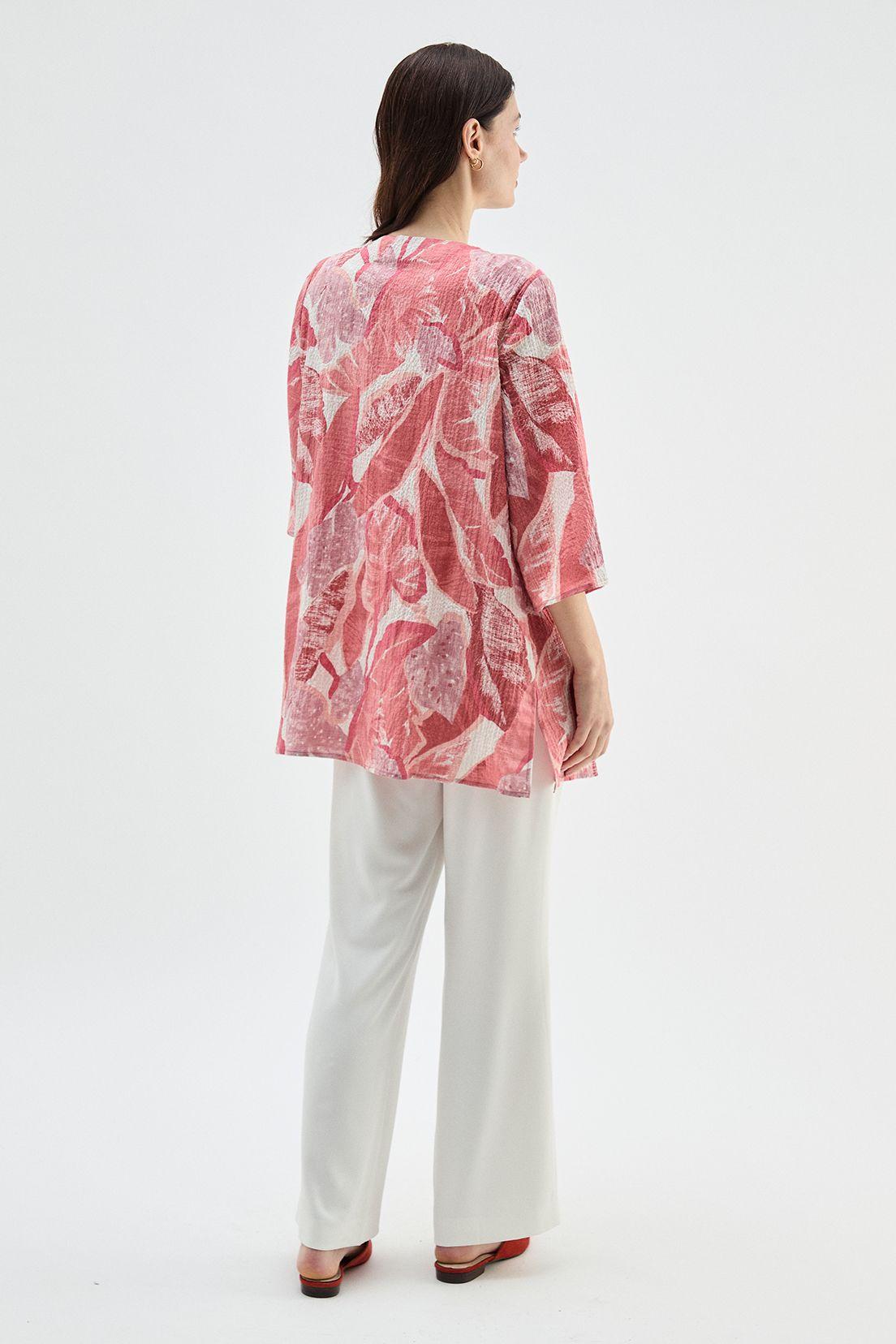 Tapado Tipo Kimono Estampado Crudo Ma Griffe 15502224054105-3