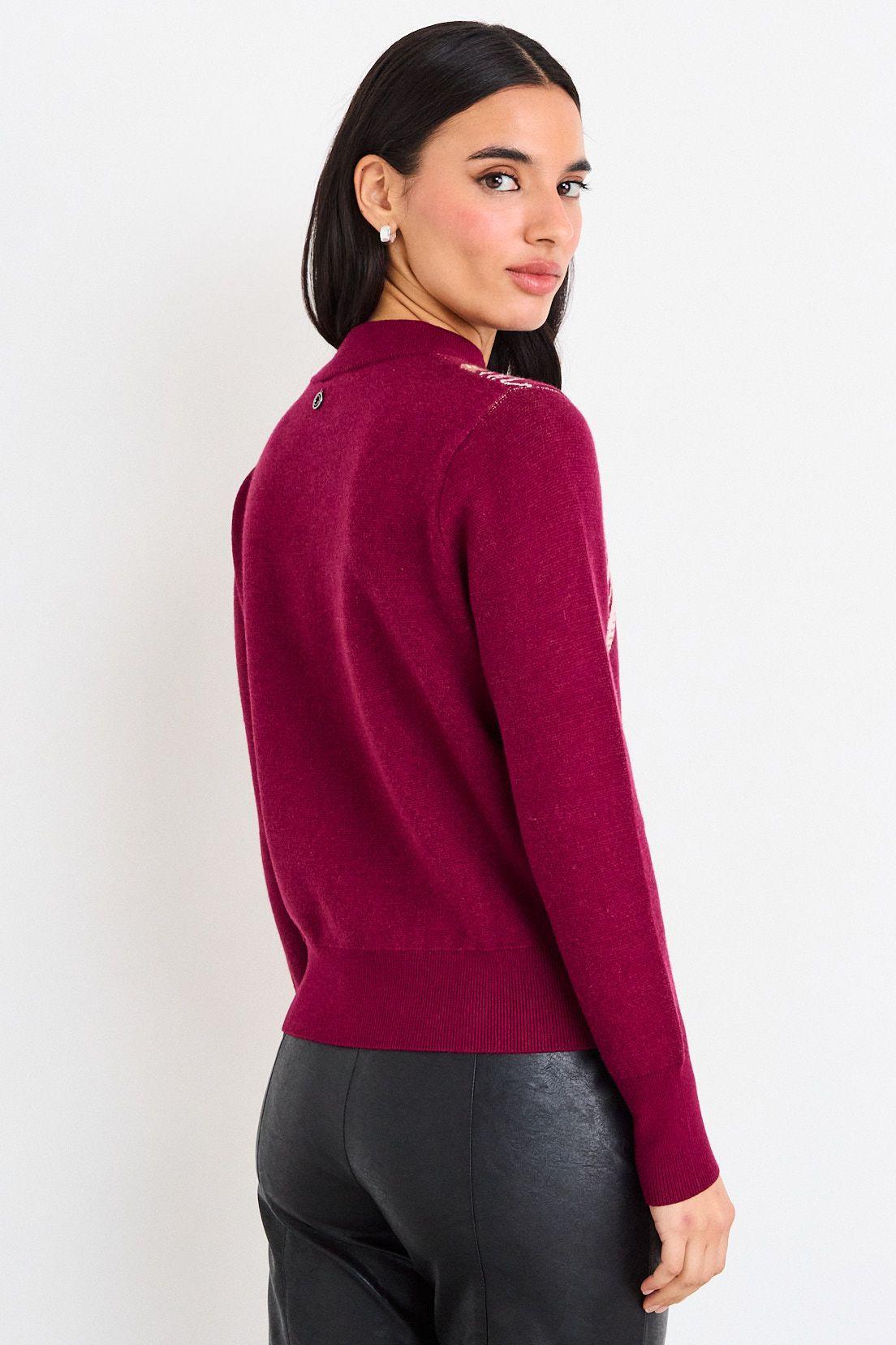 Sweater Fantasia Burdeos iO 18720226001112-2