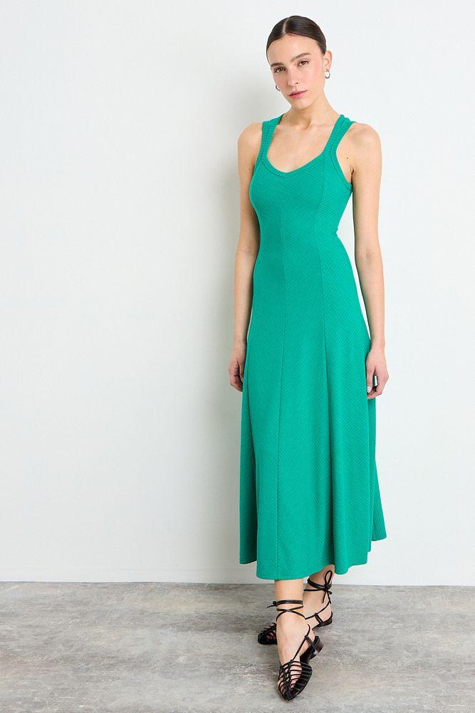 Vestido Largo Verde Oliva iO 13420225003107-2