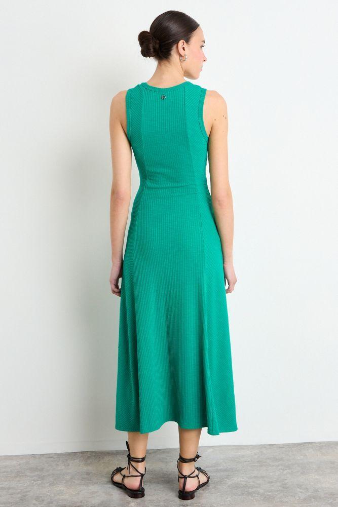 Vestido Largo Verde Oliva iO 13420225003107-4