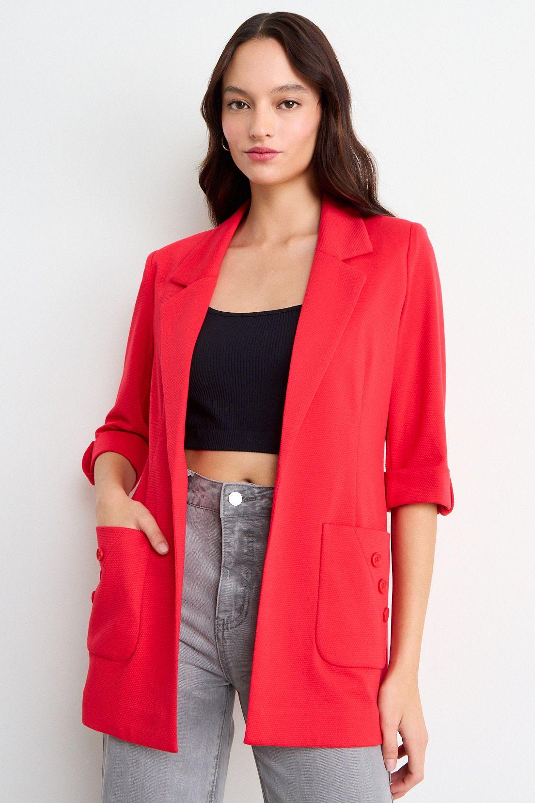 Blazer Liso Rojo iO 16020126003103-0