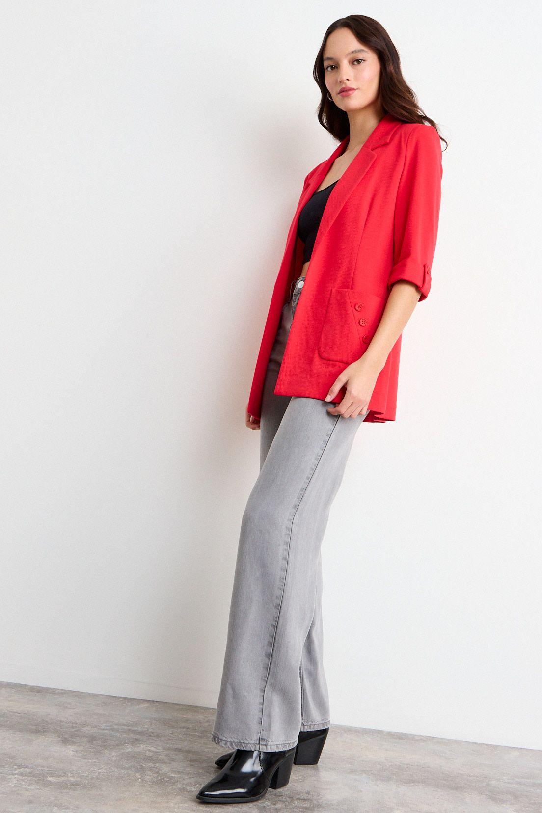 Blazer Liso Rojo iO 16020126003103-4