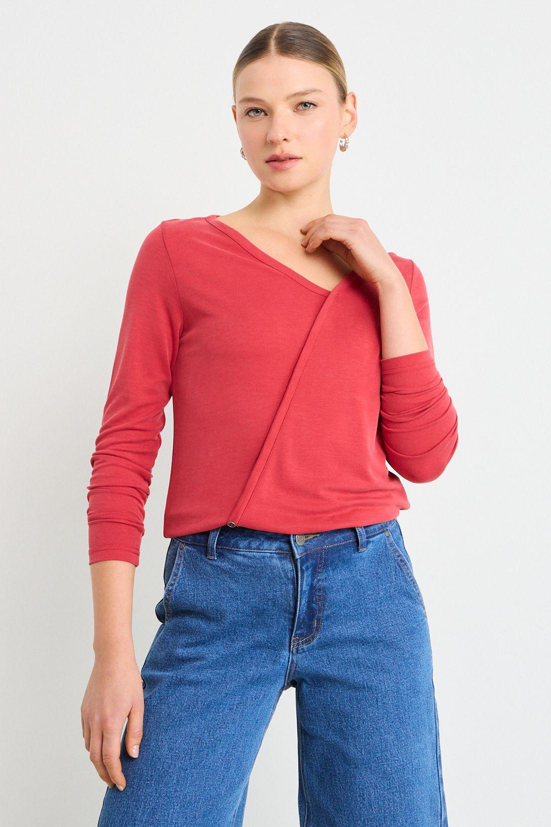 Polera Manga Larga Coral Ash 14207225051133-0