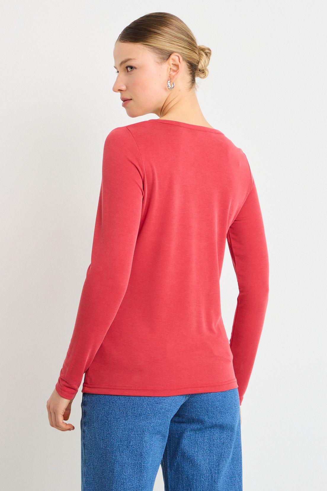 Polera Manga Larga Coral Ash 14207225051133-2
