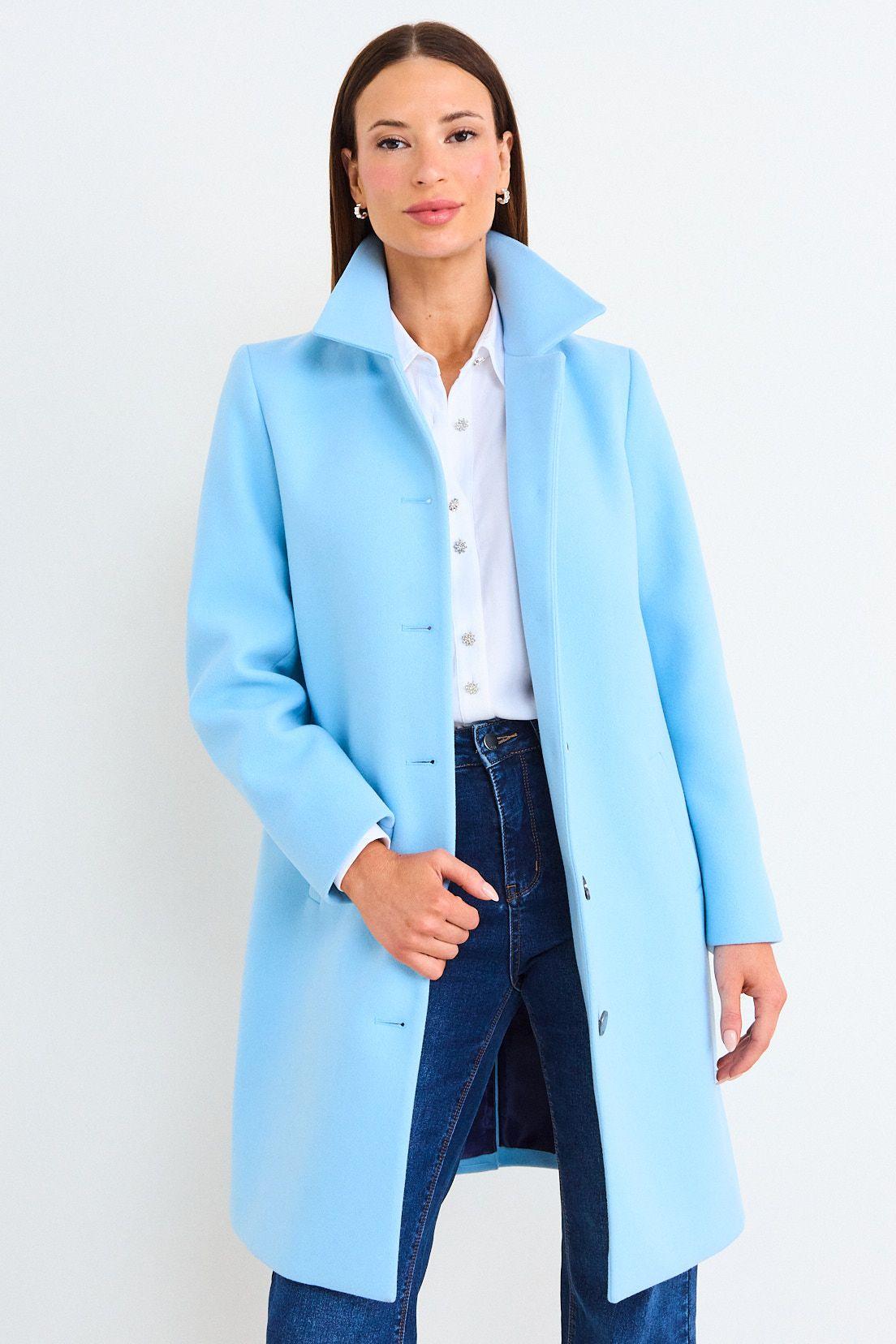 Chaqueton Largo Celeste Ash 17207126080110-0
