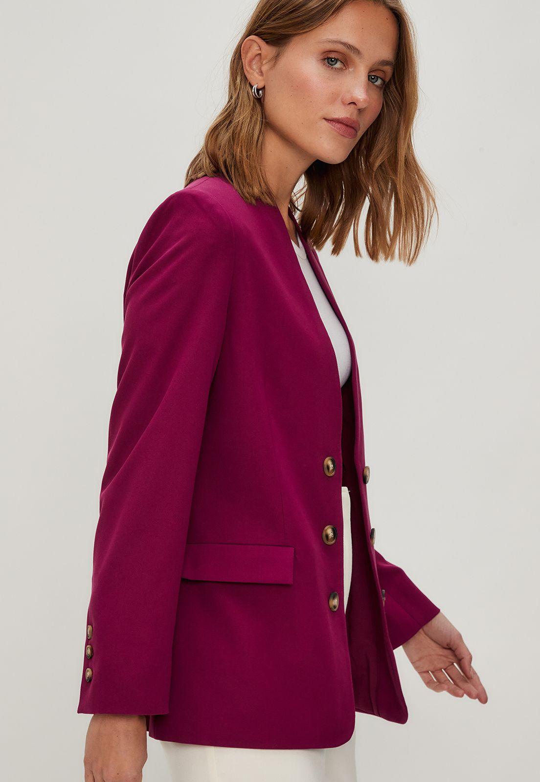Blazer Liso Lila iO 16020224001211-3