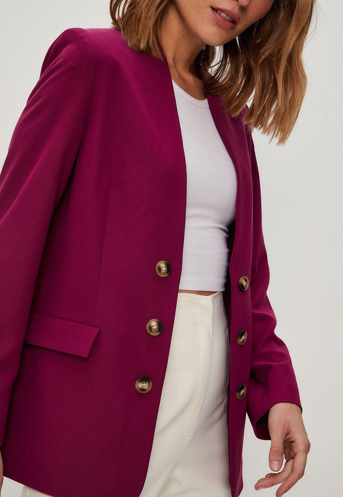 Blazer Liso Lila iO 16020224001211-2