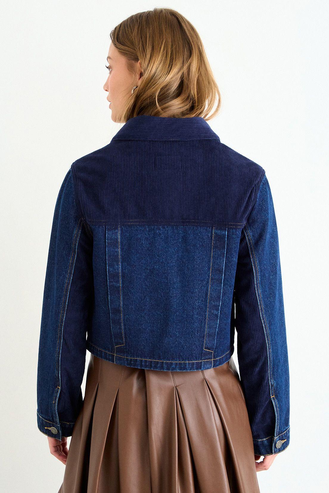 Chaqueta Denim Cotele Azul iO 17820126001104-2