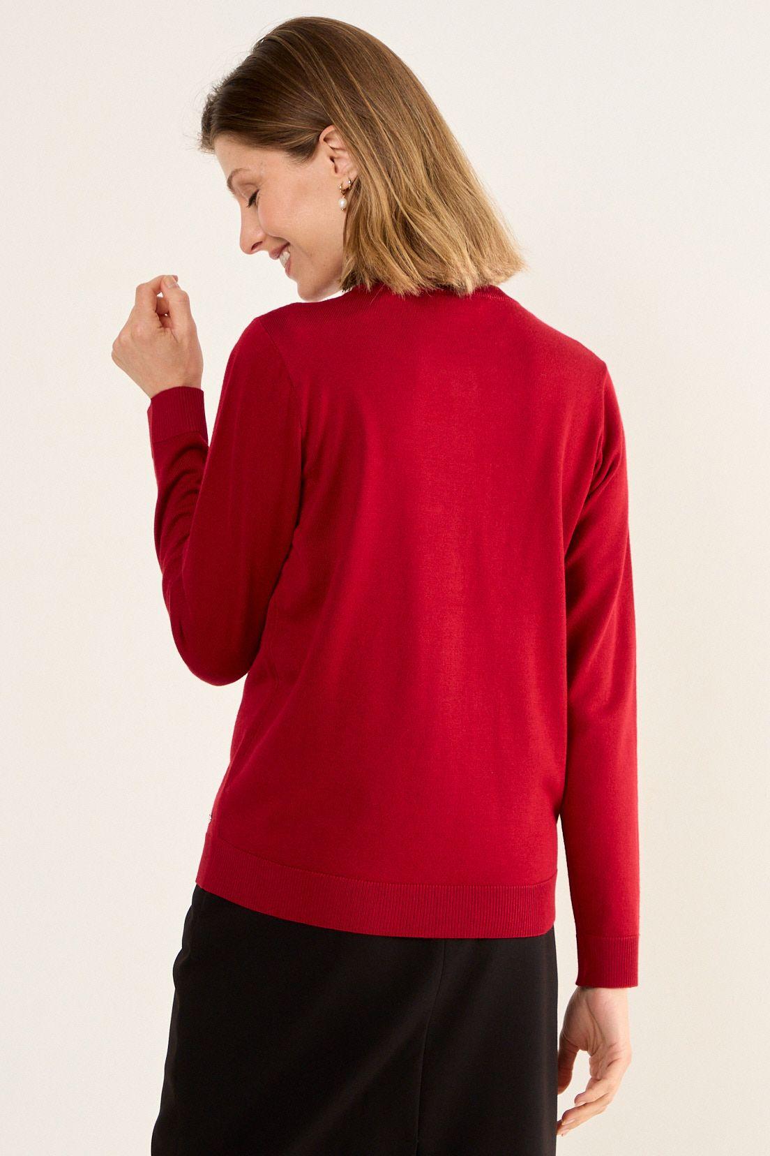 Chaleco Liso Rojo Ma Griffe 18002126200103-2