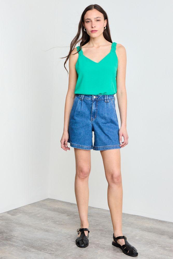 Blusa Lisa Verde Oliva iO 14020225018107-4