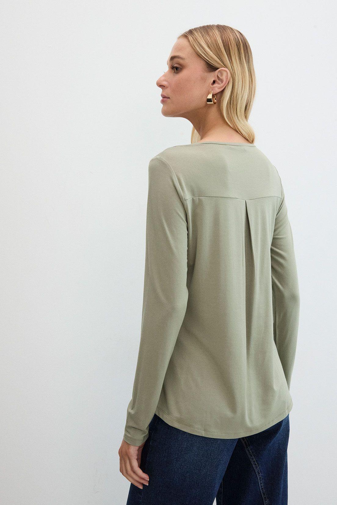 Polera Verde Oliva Ash 14607125011107-2