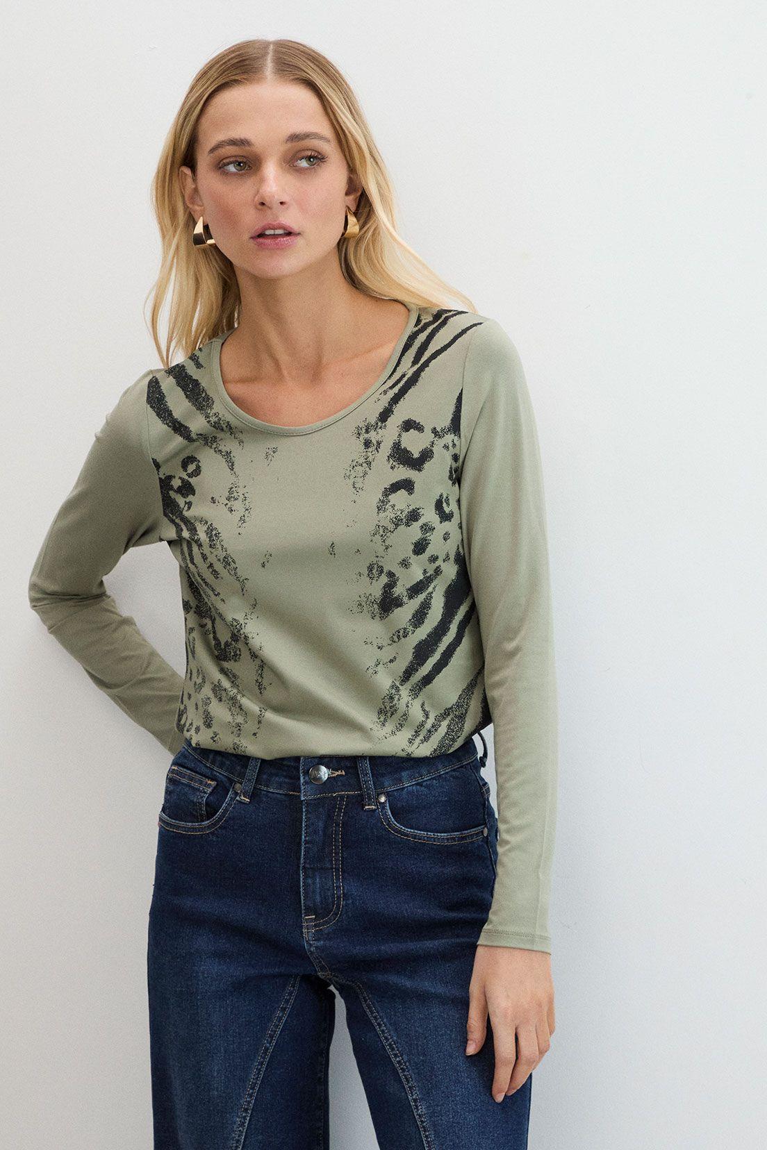 Polera Verde Oliva Ash 14607125011107-4