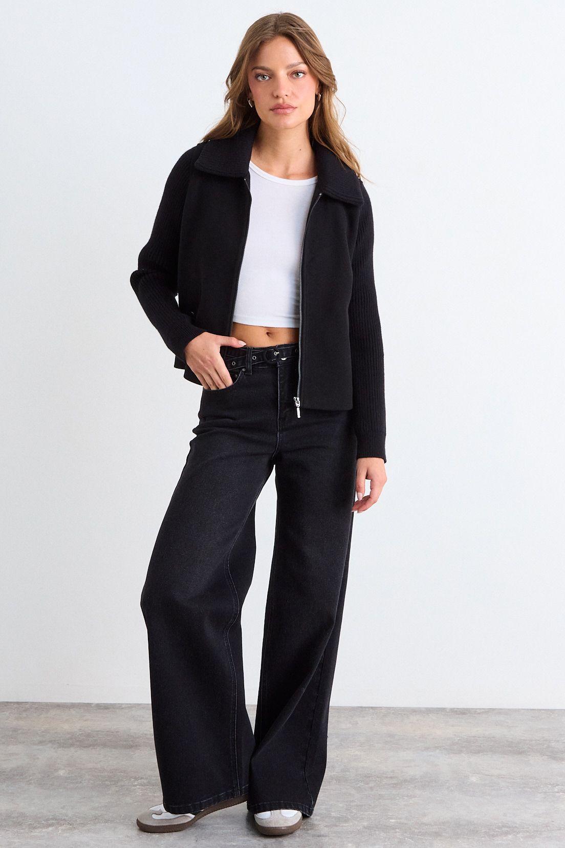 Casaca Lisa Negro iO 17520126054102-4