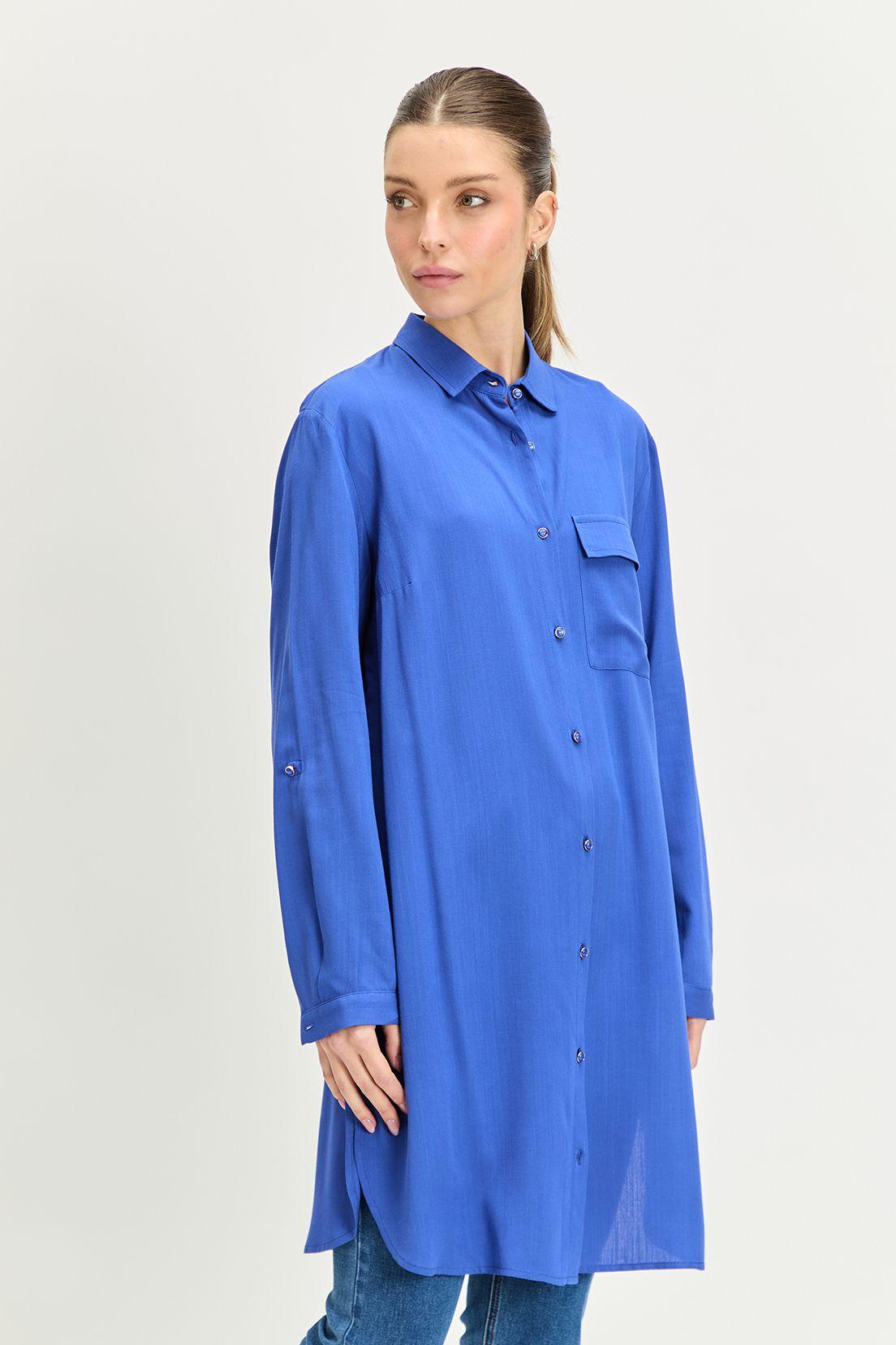 Blusa Lisa Azul iO 14004224002134-0