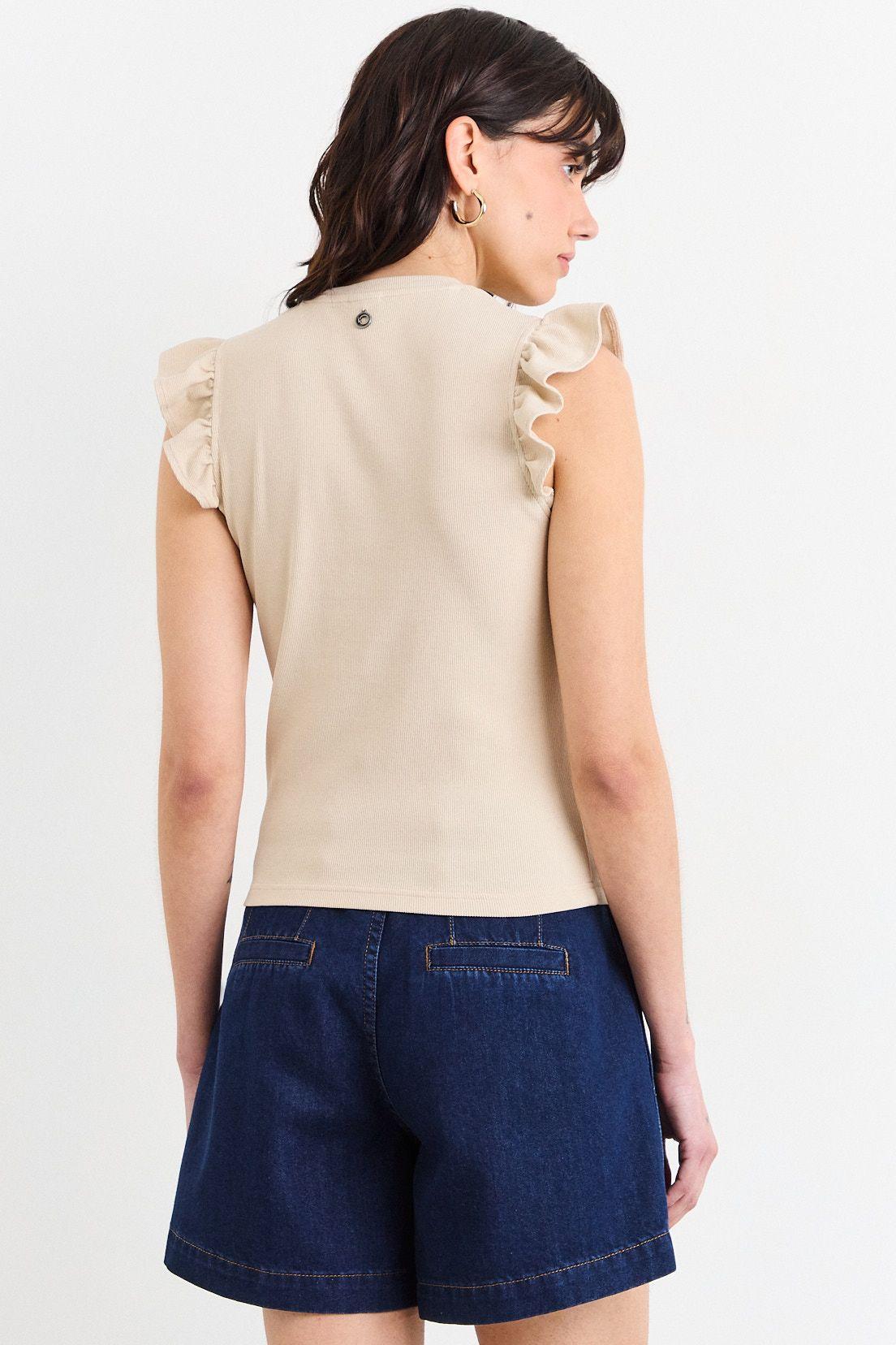 Polera Sin Mangas Beige iO 14220226069106-2