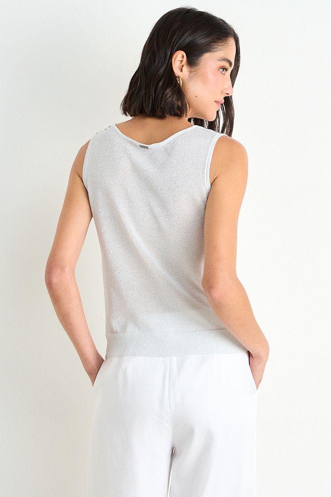 Polera Tejida Crudo Ash 18207126050105-2