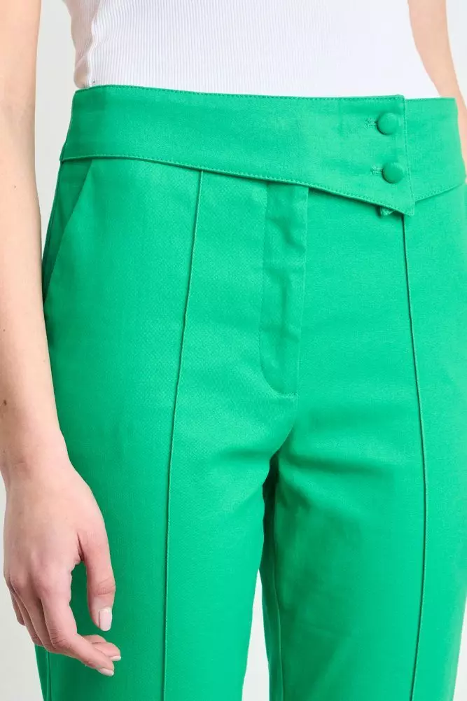 Pantalon Liso Verde Oliva iO 11020225065107-1