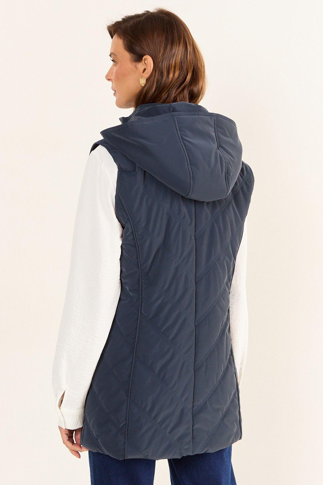 Parka Con Gorro Azul Ma Griffe 16202126002104-2