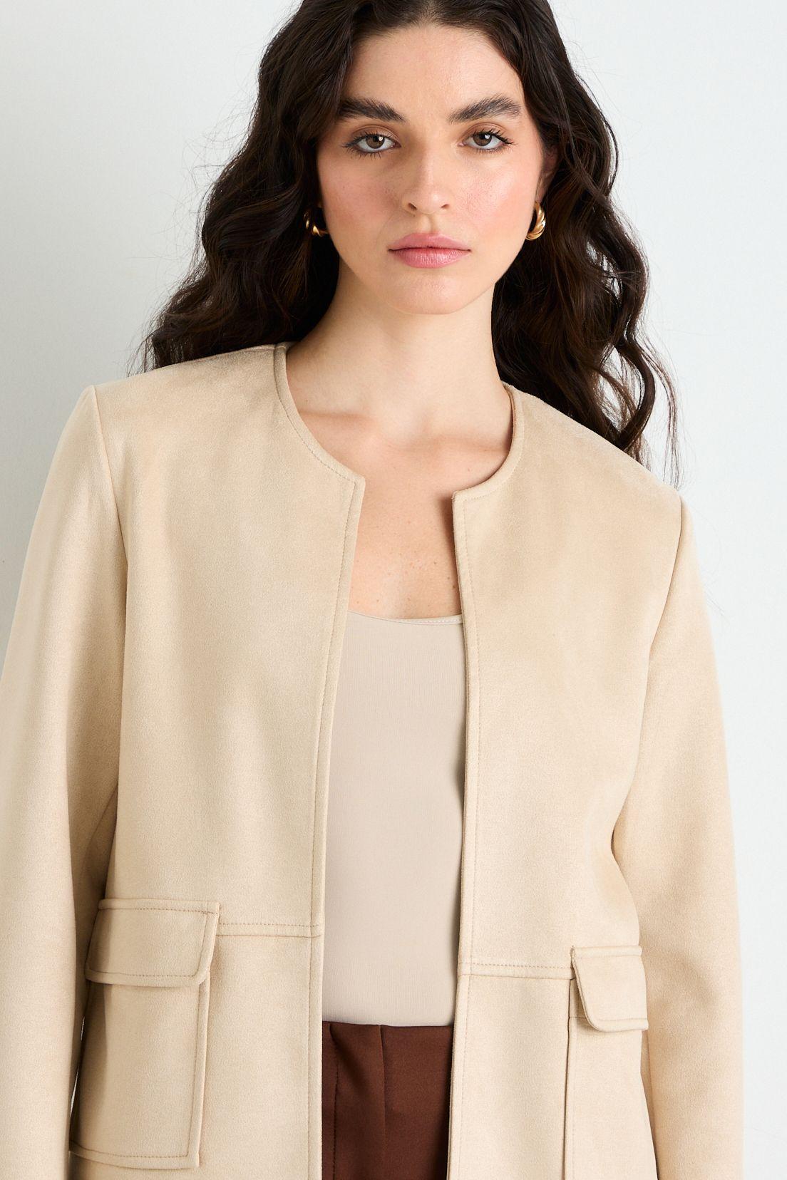 Chaqueta Beige Ash 17507225051106-1