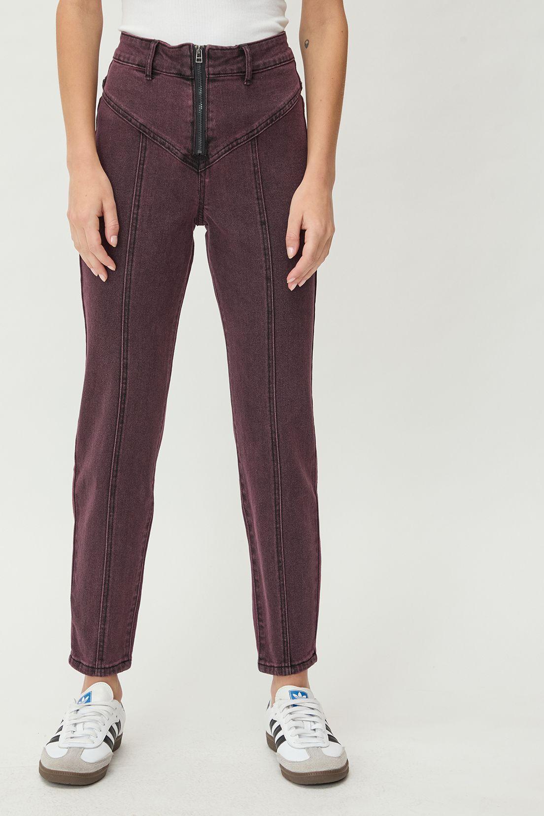 Jeans Liso Burdeo 11320125054112-1