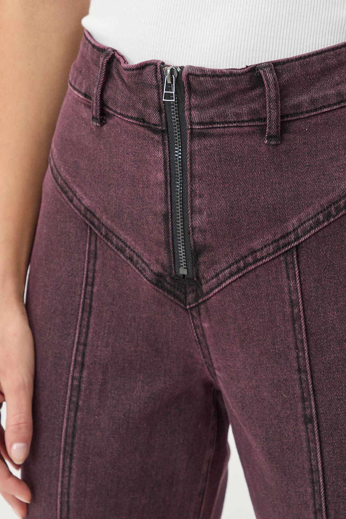 Jeans Liso Burdeo 11320125054112-2