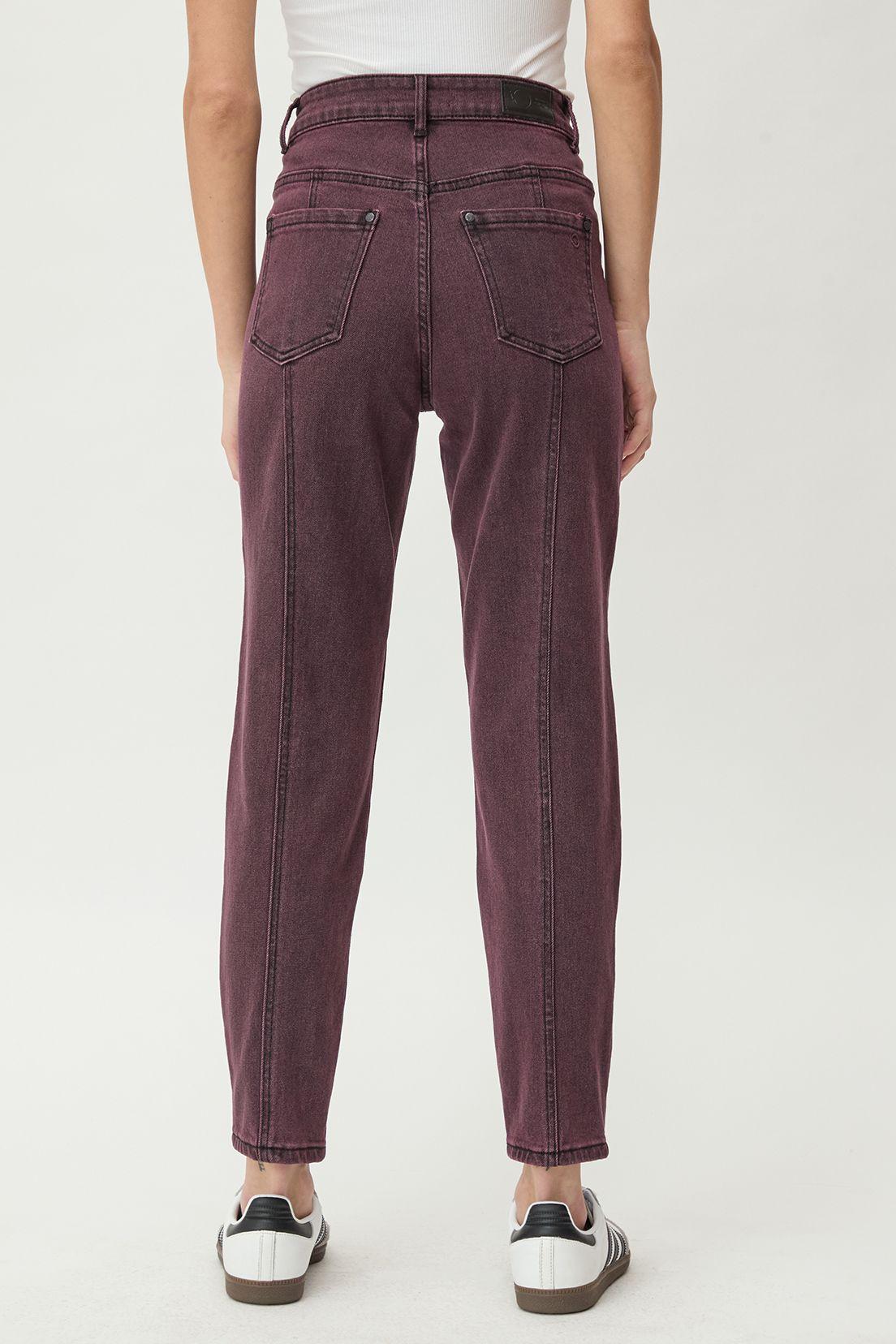 Jeans Liso Burdeo 11320125054112-4
