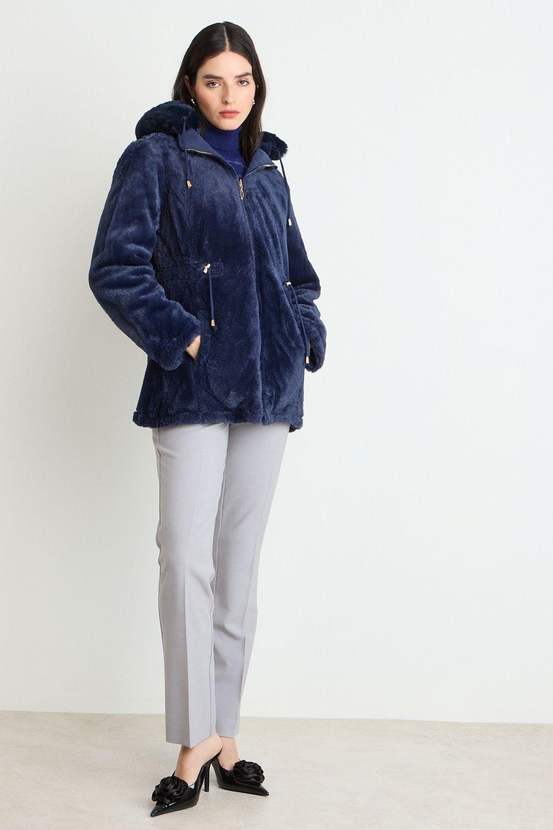 Chaqueton Liso Azul 17204224002104-2
