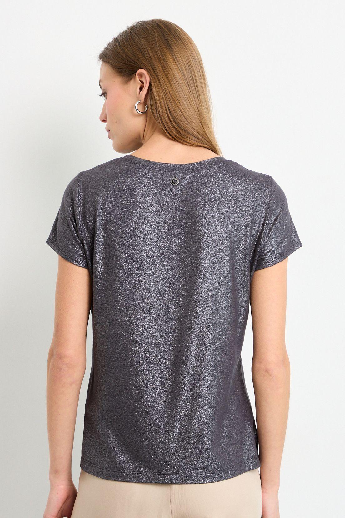 Polera Manga Corta Gris iO 14620225001163-3