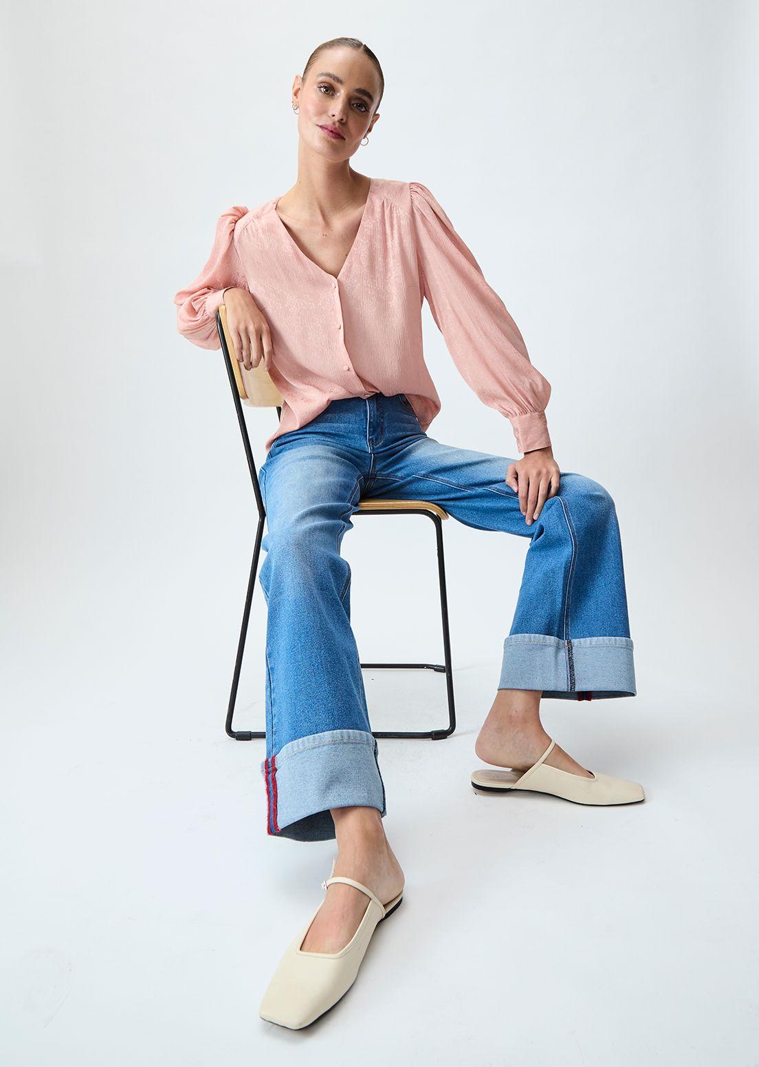 Blusa Lisa Rosado iO 14020125055123-4