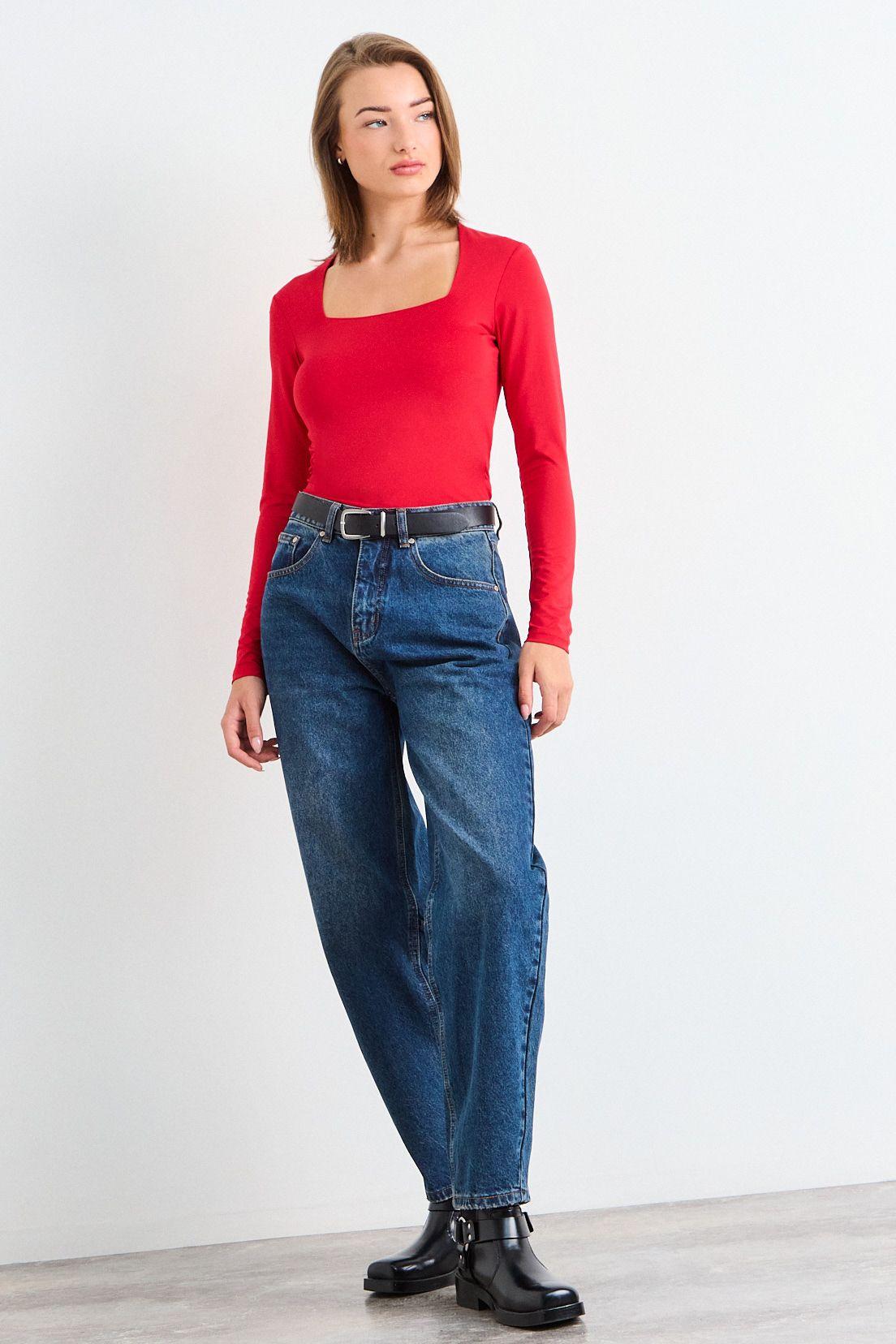 Polera Manga Larga Rojo iO 14220126006103-4