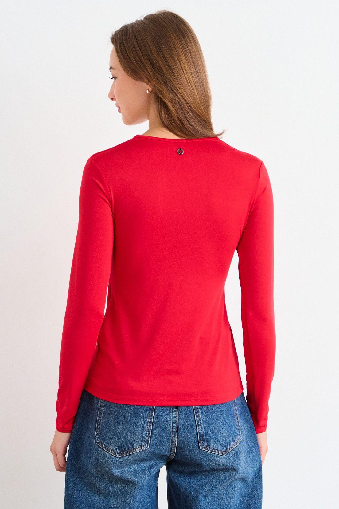 Polera Manga Larga Rojo iO 14220126006103-2