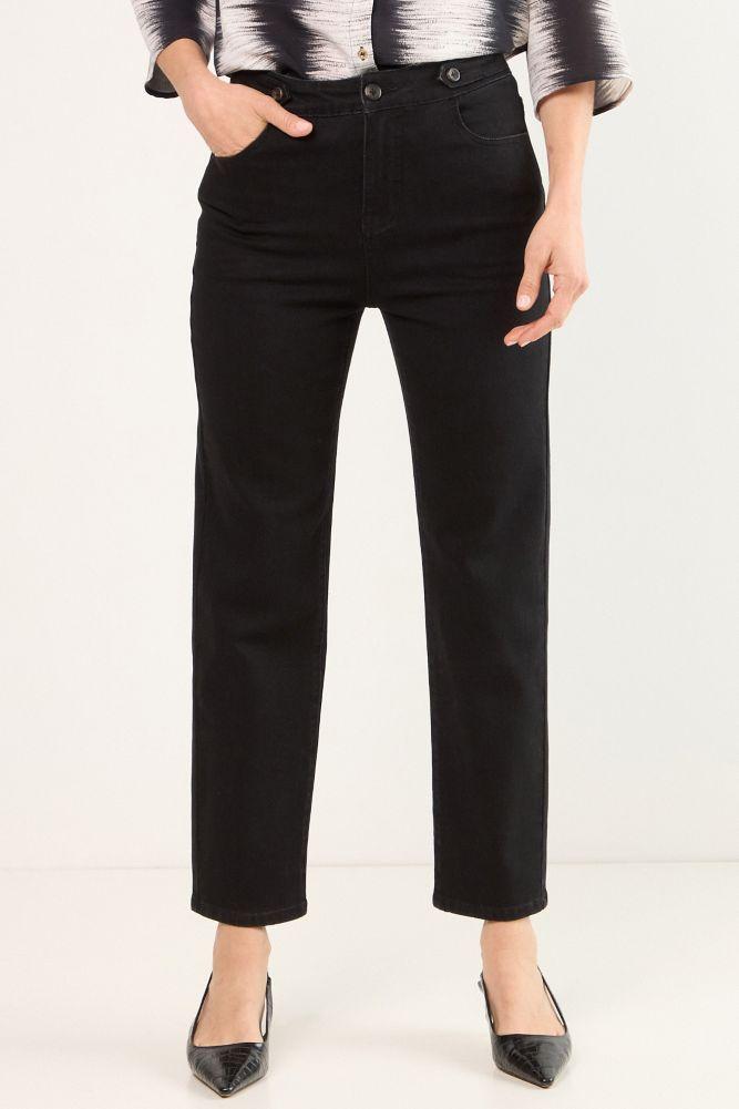 Jeans Liso Recto Negro Ma Griffe 11302225006102-1