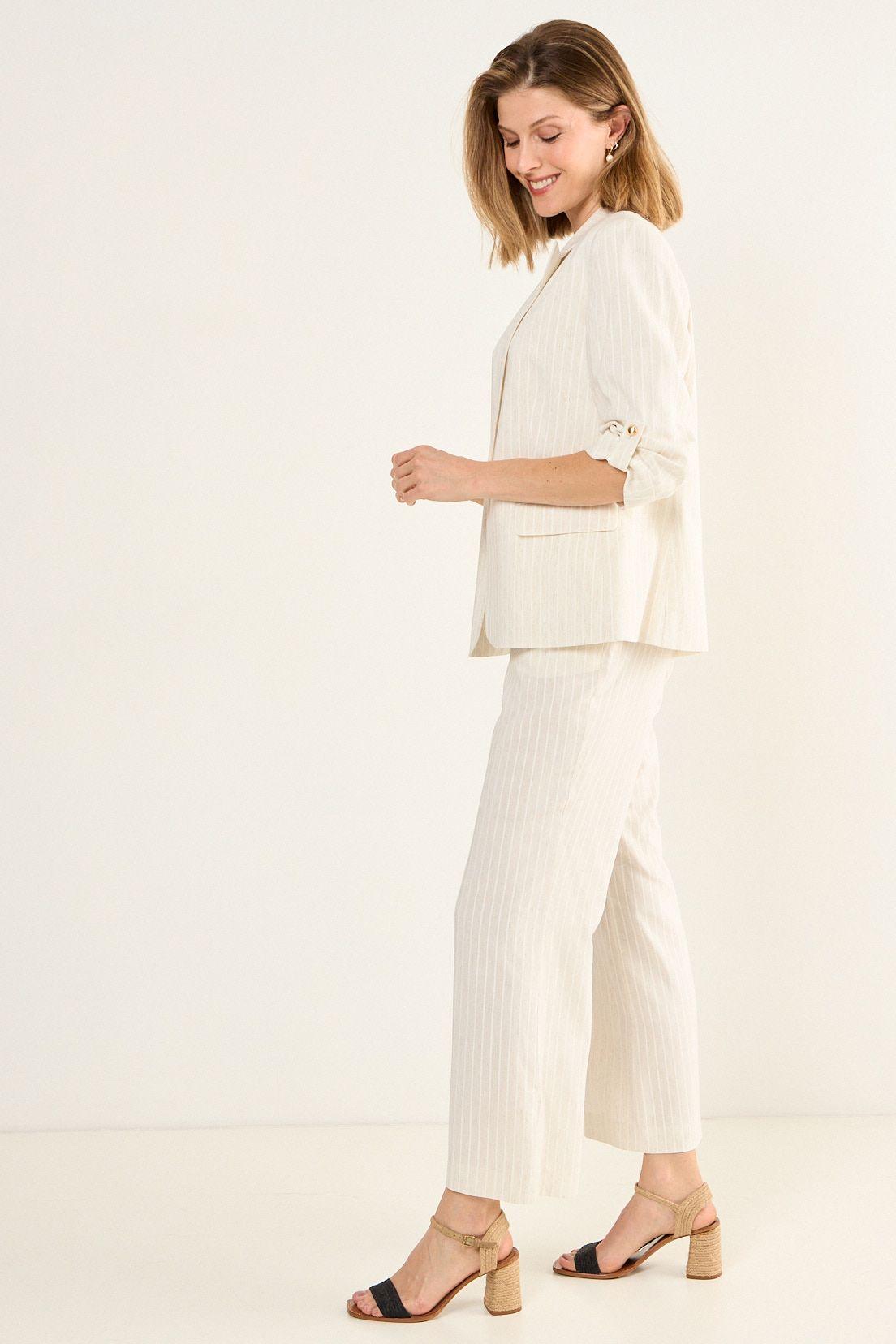 Blazer Lineas Crudo Ma Griffe 16002126050105-2