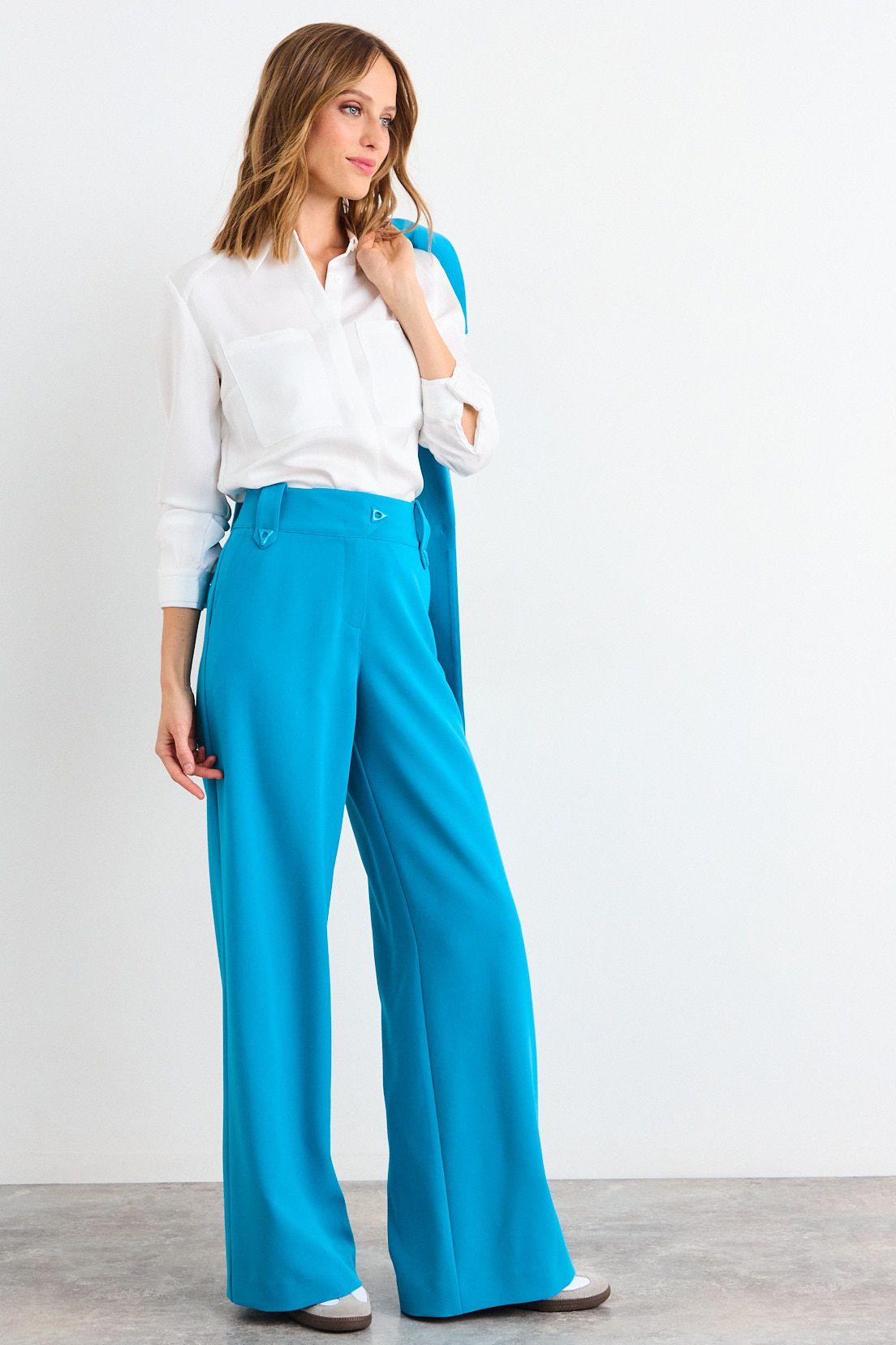 Pantalon Liso Celeste iO 11020126065110-4
