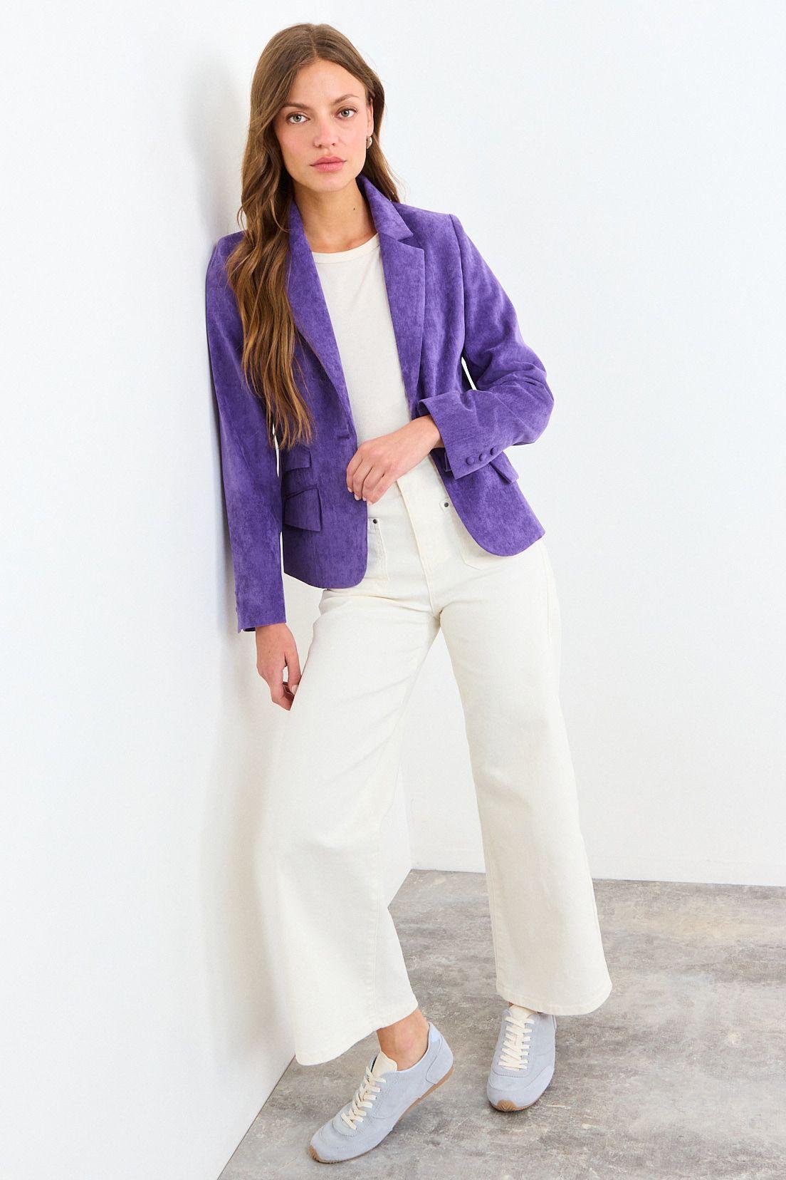 Blazer Liso Morado iO 16020126060121-4