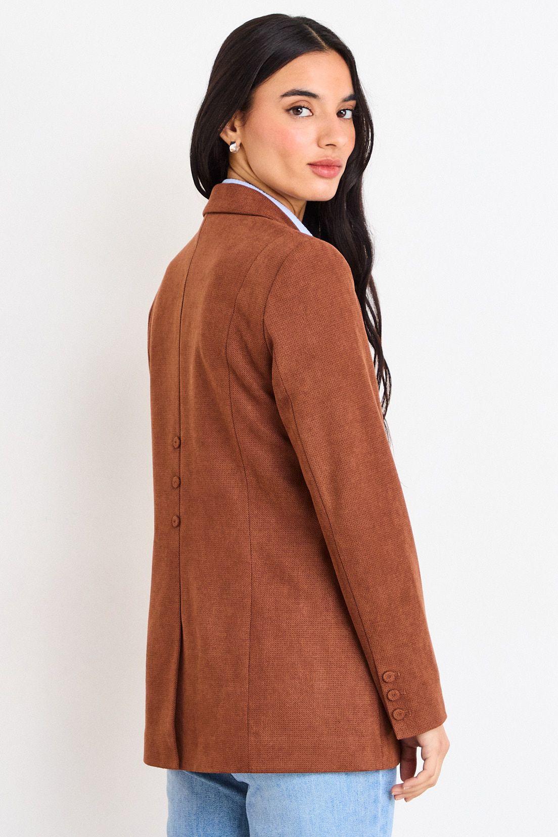 Blazer Liso Café iO 16020226052129-2